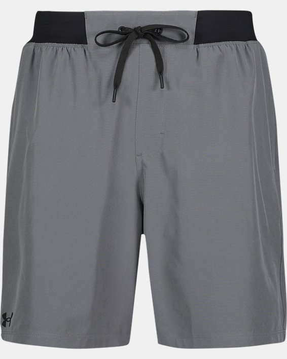 Men's UA Comfort Waistband Swim Shorts, Gray, pdpMainDesktop image number 4